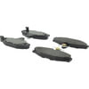 104.04130 by CENTRIC - Posi Quiet Semi-Metallic Brake Pads with Hardware