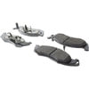Centric 104.05760 Disc Brake Pad Set Posi Quiet Semi-Metallic Brake Pads with Hardware