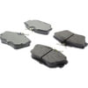 Centric 104.05980 Disc Brake Pad Set Posi Quiet Semi-Metallic Brake Pads with Hardware