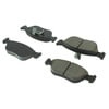 104.06180 by CENTRIC - Posi Quiet Semi-Metallic Brake Pads with Hardware