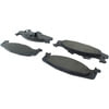 104.06320 by CENTRIC - Posi Quiet Semi-Metallic Brake Pads with Hardware