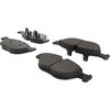 Centric 104.06820 Disc Brake Pad Set Posi Quiet Semi-Metallic Brake Pads with Hardware