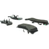 Centric 104.04310 Disc Brake Pad Set Posi Quiet Semi-Metallic Brake Pads with Hardware