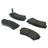 Centric 104.04510 Disc Brake Pad Set Posi Quiet Semi-Metallic Brake Pads with Hardware