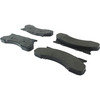 104.04500 by CENTRIC - Posi Quiet Semi-Metallic Brake Pads with Hardware