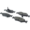 Centric 104.07660 Disc Brake Pad Set Posi Quiet Semi-Metallic Brake Pads with Hardware