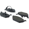 104.07681 by CENTRIC - Posi Quiet Semi-Metallic Brake Pads with Hardware