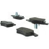 104.07950 by CENTRIC - Posi Quiet Semi-Metallic Brake Pads with Hardware