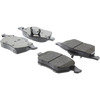 104.06870 by CENTRIC - Posi Quiet Semi-Metallic Brake Pads with Hardware