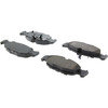 104.06880 by CENTRIC - Posi Quiet Semi-Metallic Brake Pads with Hardware