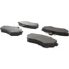 104.06960 by CENTRIC - Posi Quiet Semi-Metallic Brake Pads with Hardware