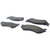 Centric 104.07020 Disc Brake Pad Set Posi Quiet Semi-Metallic Brake Pads with Hardware