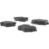 Centric 104.07060 Disc Brake Pad Set Posi Quiet Semi-Metallic Brake Pads with Hardware