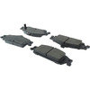 104.07270 by CENTRIC - Posi Quiet Semi-Metallic Brake Pads with Hardware