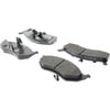 Centric 104.07300 Disc Brake Pad Set Posi Quiet Semi-Metallic Brake Pads with Hardware