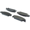 Centric 104.09220 Disc Brake Pad Set Posi Quiet Semi-Metallic Brake Pads with Hardware