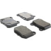 Centric 104.09610 Disc Brake Pad Set Posi Quiet Semi-Metallic Brake Pads with Hardware