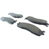 Centric 104.09650 Disc Brake Pad Set Posi Quiet Semi-Metallic Brake Pads with Hardware