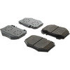 Centric 104.09850 Disc Brake Pad Set Posi Quiet Semi-Metallic Brake Pads with Hardware