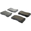 104.10010 by CENTRIC - Posi Quiet Semi-Metallic Brake Pads