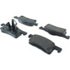 Centric 104.09350 Disc Brake Pad Set Posi Quiet Semi-Metallic Brake Pads with Hardware