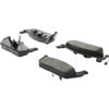 104.10120 by CENTRIC - Posi Quiet Semi-Metallic Brake Pads with Hardware