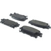 104.10200 by CENTRIC - Posi Quiet Semi-Metallic Brake Pads with Hardware