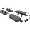104.10240 by CENTRIC - Posi Quiet Semi-Metallic Brake Pads with Hardware