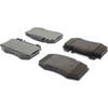 Centric 104.08471 Disc Brake Pad Set Posi Quiet Semi-Metallic Brake Pads with Hardware