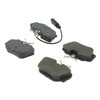 Centric 104.08771 Disc Brake Pad Set Posi Quiet Semi-Metallic Brake Pads with Hardware