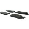 Centric 104.08970 Disc Brake Pad Set Posi Quiet Semi-Metallic Brake Pads with Hardware