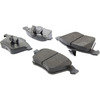Centric 104.09154 Disc Brake Pad Set Posi Quiet Semi-Metallic Brake Pads with Hardware
