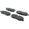 104.10980 by CENTRIC - Posi Quiet Semi-Metallic Brake Pads with Hardware