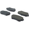104.11050 by CENTRIC - Posi Quiet Semi-Metallic Brake Pads with Hardware