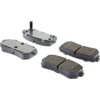 Centric 104.11570 Disc Brake Pad Set Posi Quiet Semi-Metallic Brake Pads with Hardware