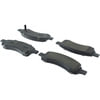 Centric 104.11690 Disc Brake Pad Set Posi Quiet Semi-Metallic Brake Pads with Hardware