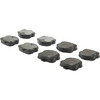 Centric 104.11851 Disc Brake Pad Set Posi Quiet Semi-Metallic Brake Pads