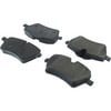 Centric 104.12041 Disc Brake Pad Set Posi Quiet Semi-Metallic Brake Pads with Hardware