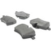 Centric 104.12040 Disc Brake Pad Set Posi Quiet Semi-Metallic Brake Pads with Hardware