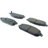 104.10800 by CENTRIC - Posi Quiet Semi-Metallic Brake Pads with Hardware