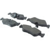 Centric 104.12290 Disc Brake Pad Set Posi Quiet Semi-Metallic Brake Pads with Hardware