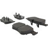 Centric 104.12710 Disc Brake Pad Set Posi Quiet Semi-Metallic Brake Pads
