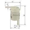 Bosch 0986450009 Fuel Filter Filter - Fuel