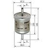Bosch 0 450 905 216 Fuel Filter Fuel Filter for VOLVO