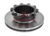 8235-23123642015 by MACK - Disc Brake Rotor - U-Shaped, 10 Holes, 5/8 in.-18 Bolt Hole, 17 1/16 in. OD