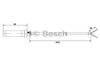 Bosch 0 265 004 010 ABS Wheel Speed Sensor for MERCEDES BENZ