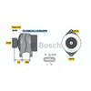 Bosch 0124555028 Alternator New Alternator