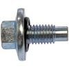 Dorman 090-079 Engine Oil Drain Plug Oil Drain Plug Pilot Point Inset Gasket M12-1.75, Head Size 15Mm