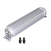 Derale 13260 Engine Oil and Automatic Transmission Oil Cooler 2 Pass 12" Heat Sink Fluid Cooler