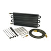 Derale 13303 Automatic Transmission Oil Cooler Kit 6 Pass 18" Series 7000 Copper/Aluminum Tube&Fin Transmission Cooler Kit,